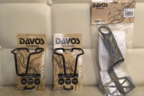 DAVOS グラベルケージ＆フロントバックサポーター　入荷致しました！！