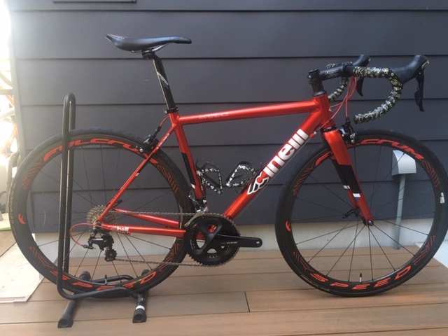 Cinelli experience ペダル シューズ ヘルメット付き 自転車