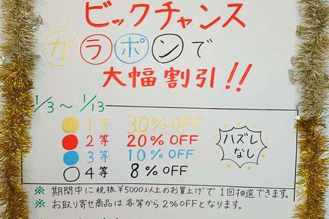 2020 初売りSALE 情報