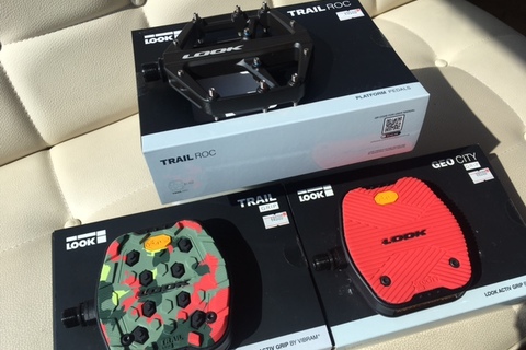 NEW!!LOOKのフラットペダル!!TRAIL ROC!!TRAIL GRIP!!GEO CITY GRIP!!入荷しました!!