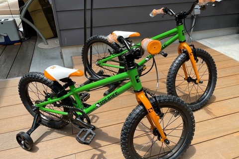 ヨツバサイクル×TOYBIKE　キャロットグリーン限定モデル入荷致しました！！