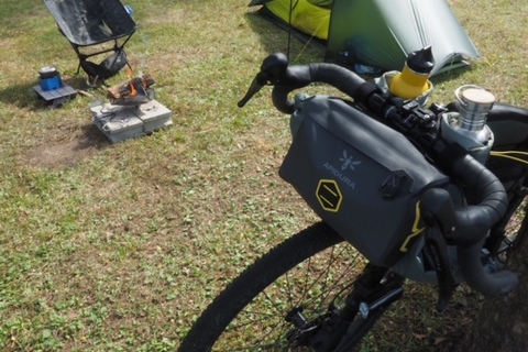 バイクパッキング！！APIDURA 良いですよ(^^)