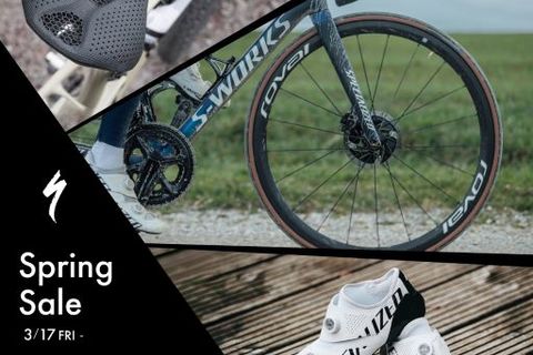 SPECIALIZED SPRING SALEにエキップメントが本日追加！！
