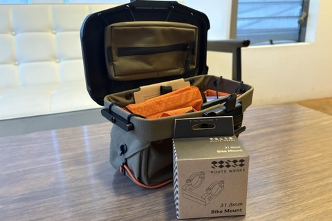 【ROUTE WERKS】ハンドルバーバッグ入荷しました