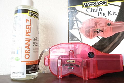 チェーンをキレイキレイしましょ！